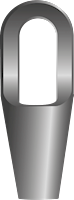 G-6411 Green Pin Closed Spelter Socket Product Illustration G-6411 Green Pin Closed Spelter Socket Product Illustration